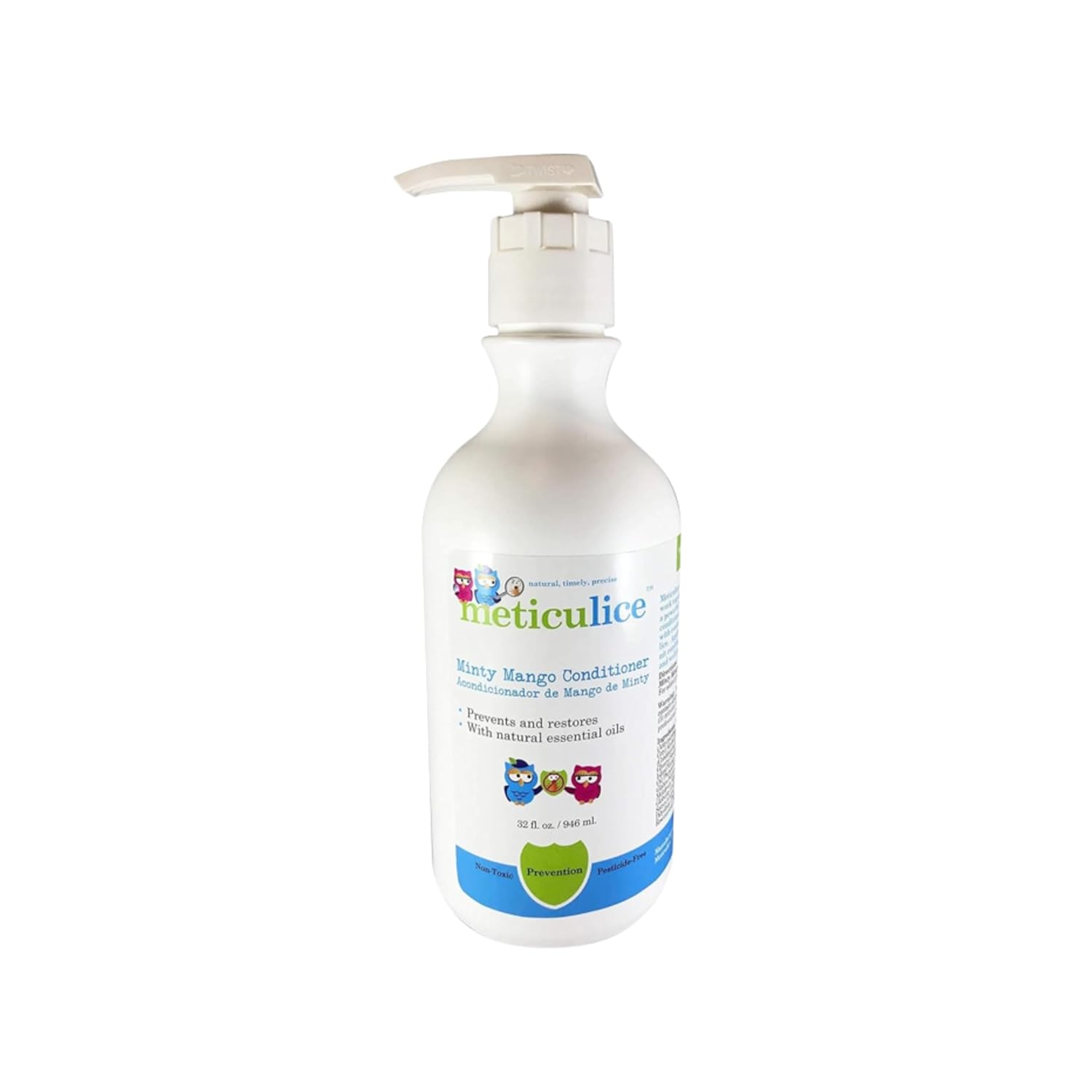 Meticulice – Acondicionador de prevención de piojos para la cabeza, no tóxico, extremadamente eficaz, repelente de piojos con aceites esenciales
