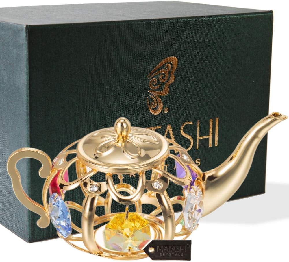 MatashiAdorno de té con cristales