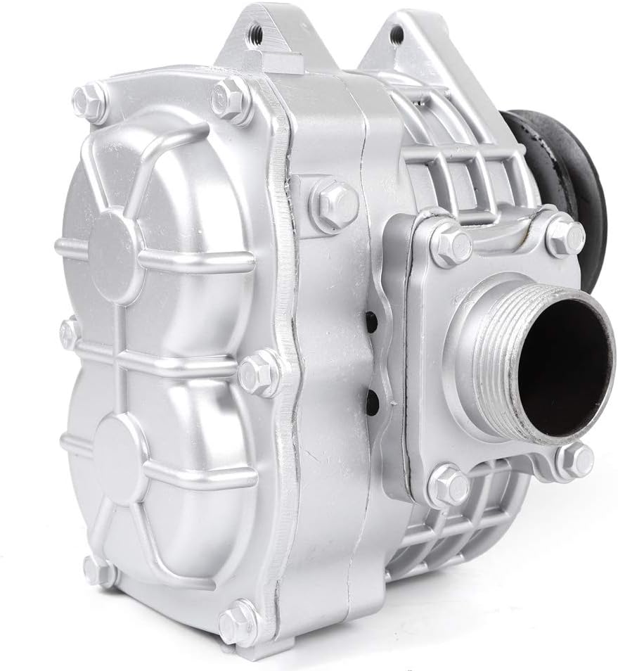 Supercharger AMR500 Aluminio Roots Compresor Soplador Booster Turbina 0.8-2.0L, Coche Universal, Kits de Turbocompresor Mecánico Compatible con