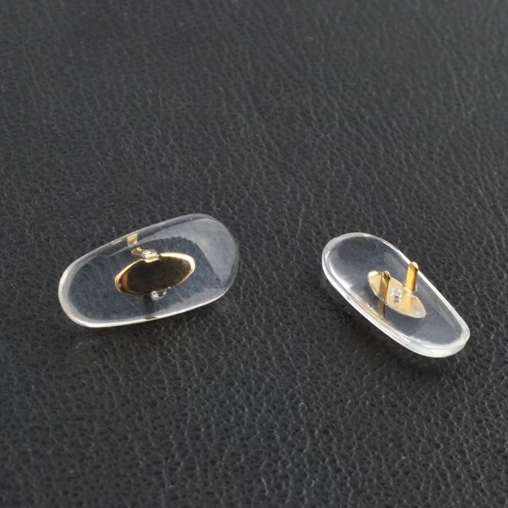 BEHLINE – Almohadillas para la nariz para lentes de sol, repuesto con clip, pieza de nariz, almohadillas suaves para puente nasal, protectores de