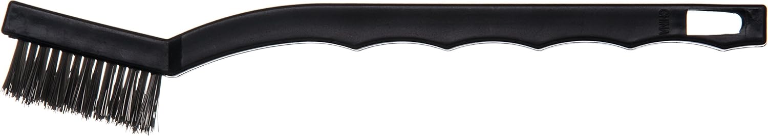 Carlisle FoodService Products 4067500 AP Cepillo de limpieza de pistola de un solo extremo, 7 pulgadas, acero inoxidable (paquete de 2)