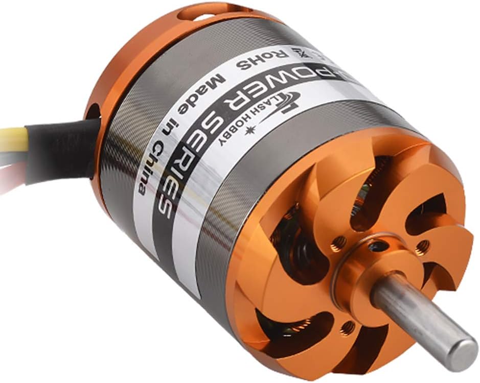 FLASH HOBBY Motor sin escobillas D3548 1100KV Outrunner Motor para Mini Multicopters RC Avión Helicóptero Avión de ala fija