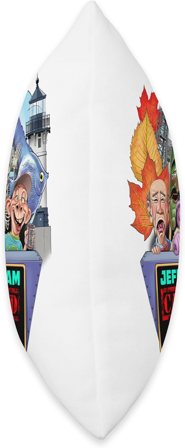 JEFF DUNHAM Duluth, MN (2023) – Almohada (18 x 18 pulgadas), multicolor