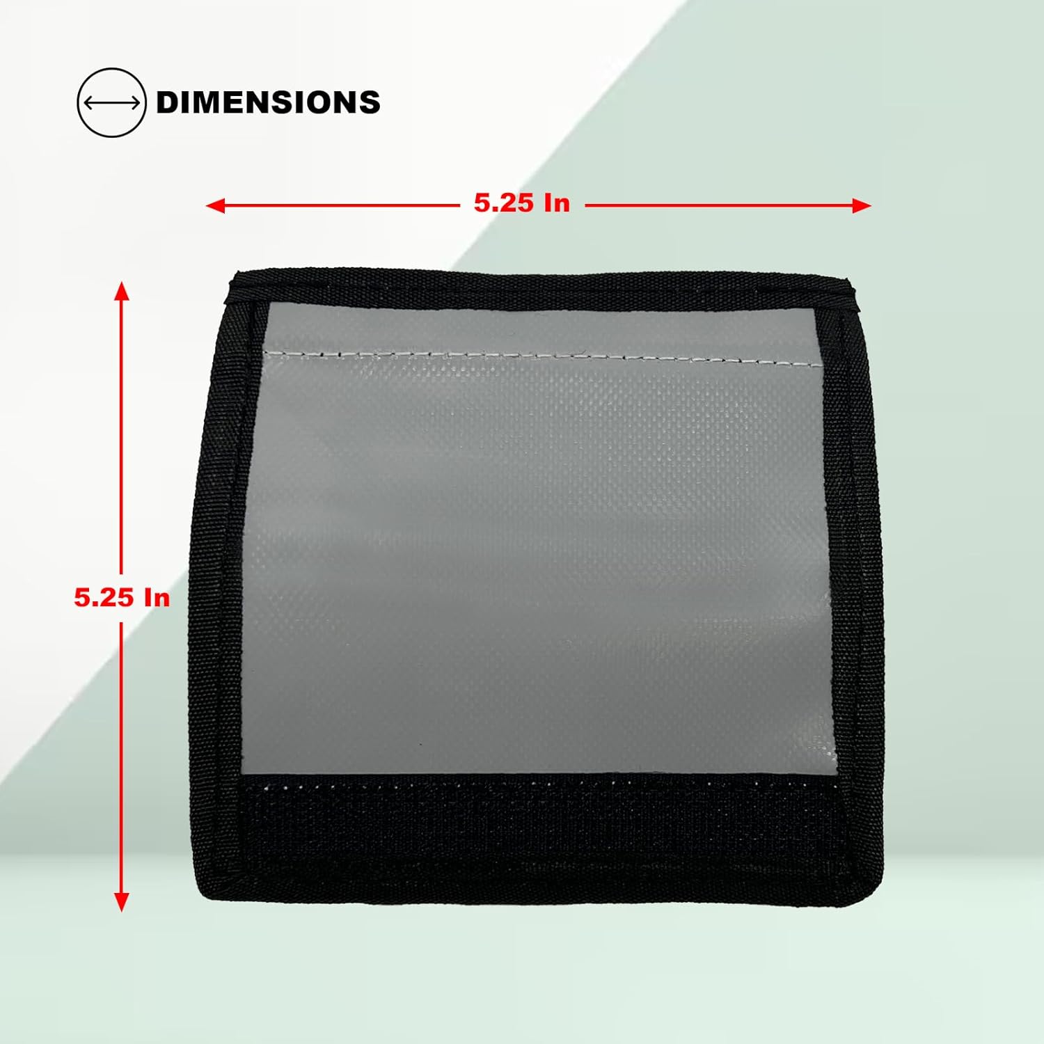 Poolzilla Paquete de 5 fundas de resorte para piscina, fundas de resorte grises con gancho y bucle para una fácil instalación, hechas de lona de PVC