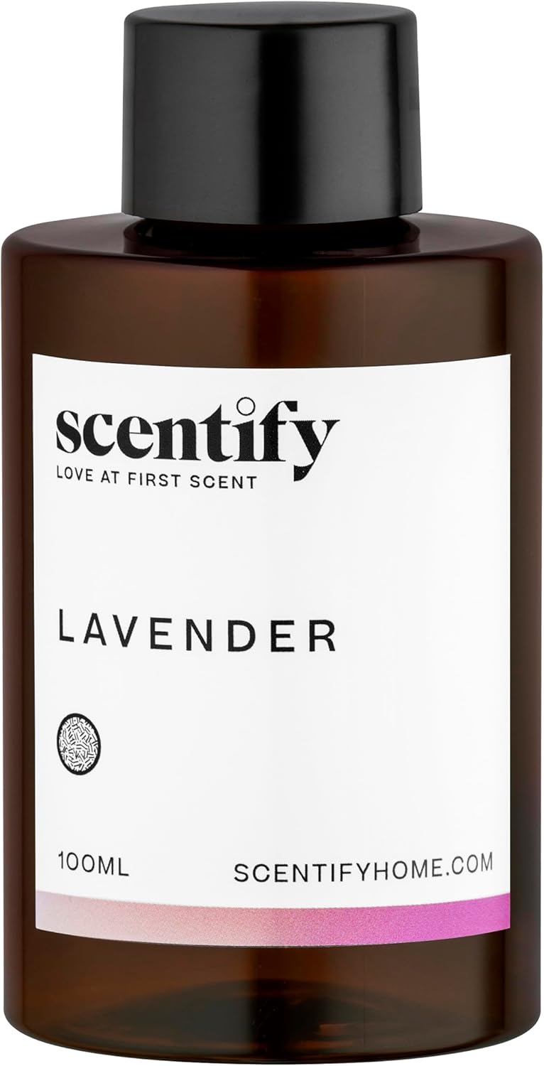 Aroma de aceite aromático de almizcle de lavanda para difusores, aceite aromático lujoso con aromas de bergamota, vainilla, madera de cedro,