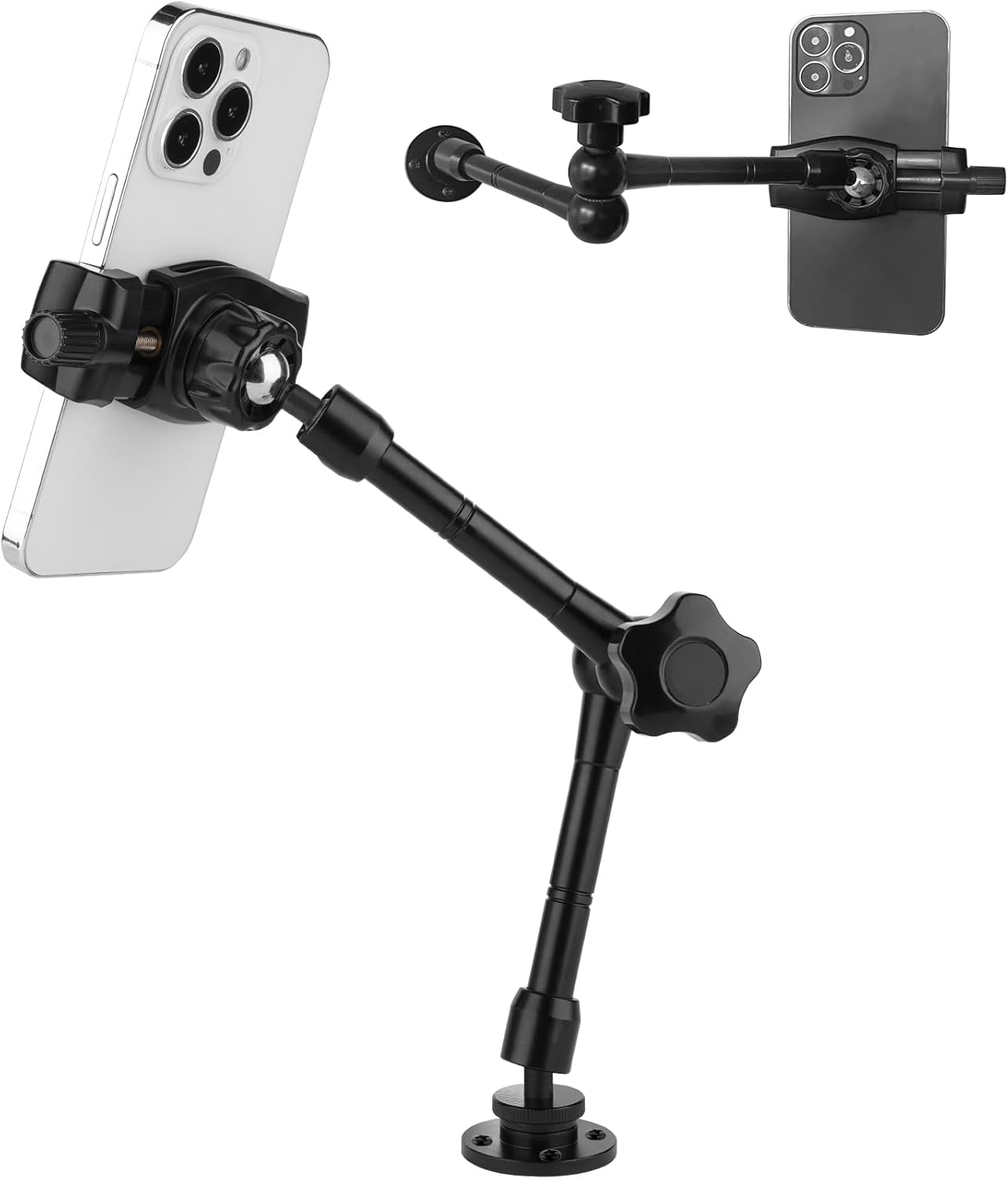 Mippko Soporte de teléfono para camión de 10 pulgadas de longitud para iPhoneHTCLGNexusHuaweiSmartphones, apto para camiones, automóviles,