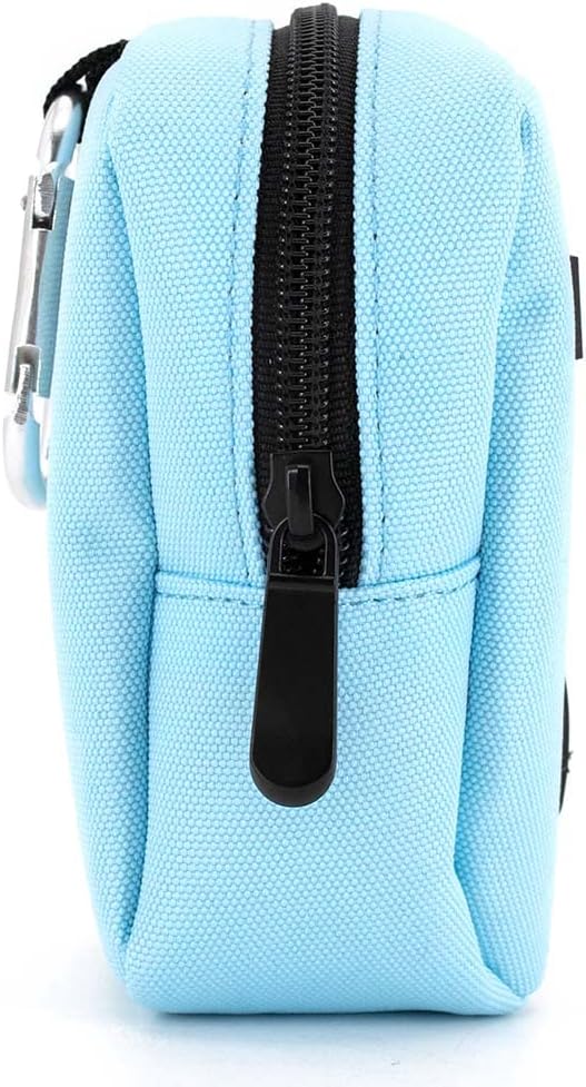 Bolsa de golosinas para perros para entrenamiento, bolsa portátil para pasear perros con dispensador de bolsas para excrementos, bolsas de tamaño de