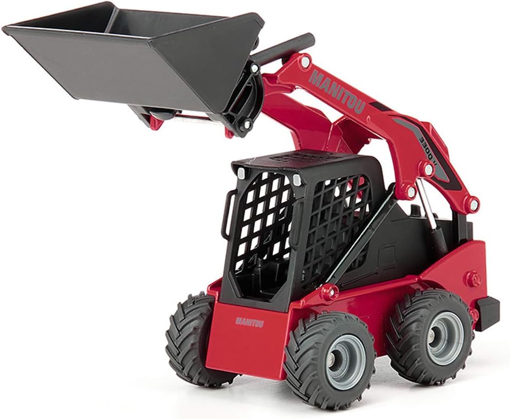 Siku 3049 Farmer Manitou 3300V Minicargadora Minicargadora, Rojo