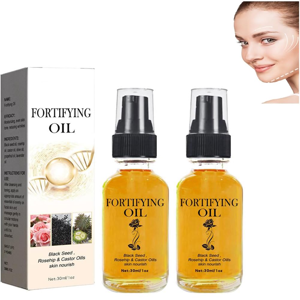 Black Seed Oil for Face, Rosehip Oil Face Serum,miracle Facial Moisturizer Organic Natural Face Oil Anti-Aging Serum Natural Skincare