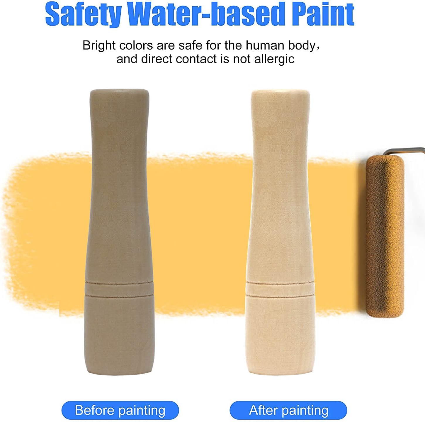 Cuerda de saltar de 16 pies de largo para niños, cuerda de saltar holandesa doble ajustable con mango de madera, cuerda de salto de equipo