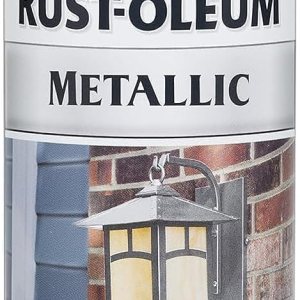 Rust-Oleum 244228 Pintura en aerosol metálica antióxido, 11 onzas, carbón Rust-Oleum 244228 Pintura en aerosol metálica antióxido, 11 onzas, carbón