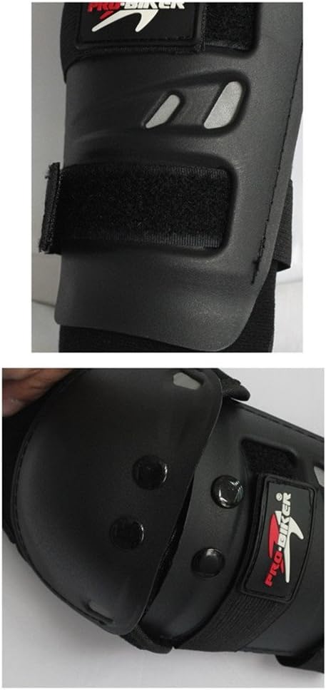 Kit de 4 piezas de protección para motocicleta, codo, rodilla, espinillera, accesorios para motocicleta, motocross, bicicleta, carreras, equipo de