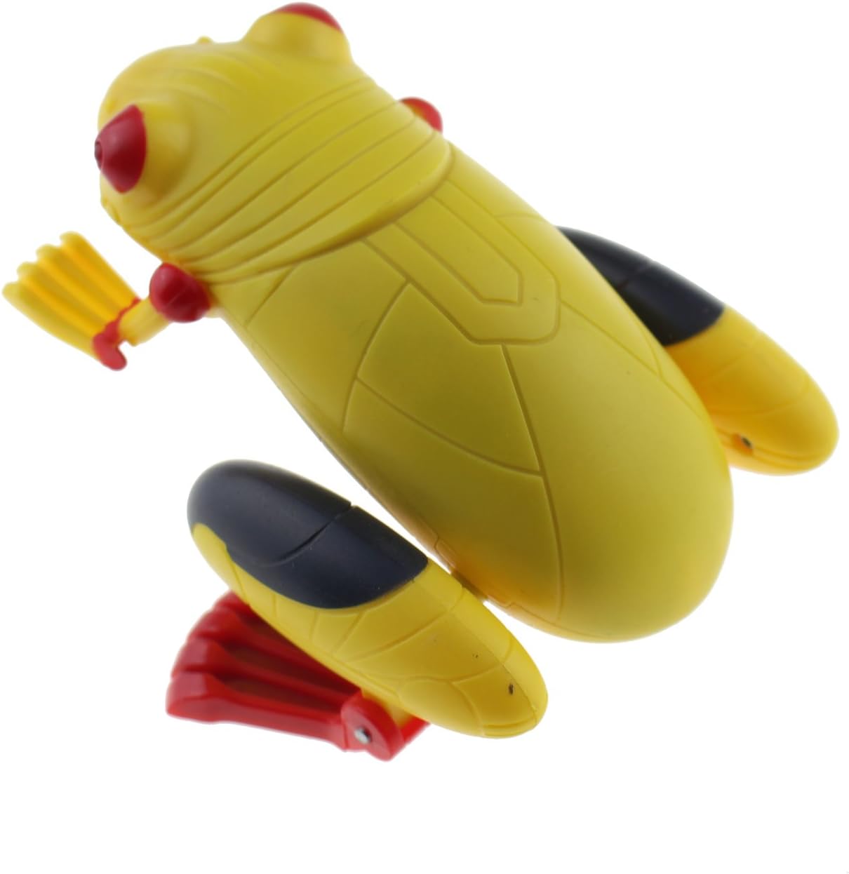 Tipmant Sensor De Luz De Control Remoto Rana RC Simulación De Juguete Animal Falso Con Linternas Rojas – Amarillo