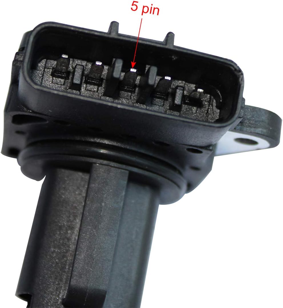Sensor de flujo de aire masivo 22204-21010 74-50009 AF10029 MAF Sensor compatible con Toyota Camry 02-06 y Toyota Solara 02-08 y Toyota 4Runner