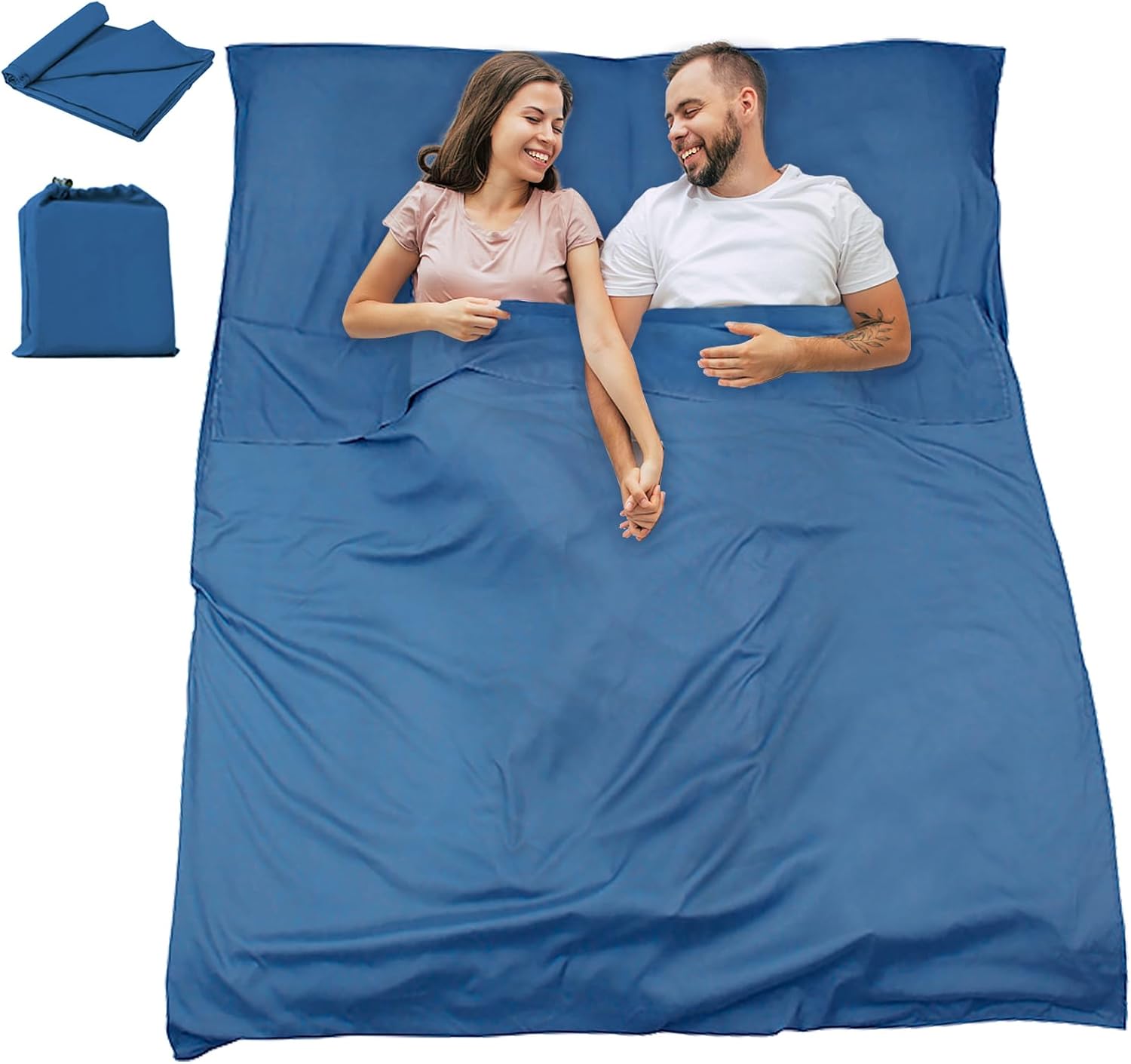 dgdgcool Forro para saco de dormir, sábana de camping, saco de dormir para adultos, sábanas de viaje, saco de dormir para mochileros, hoteles y