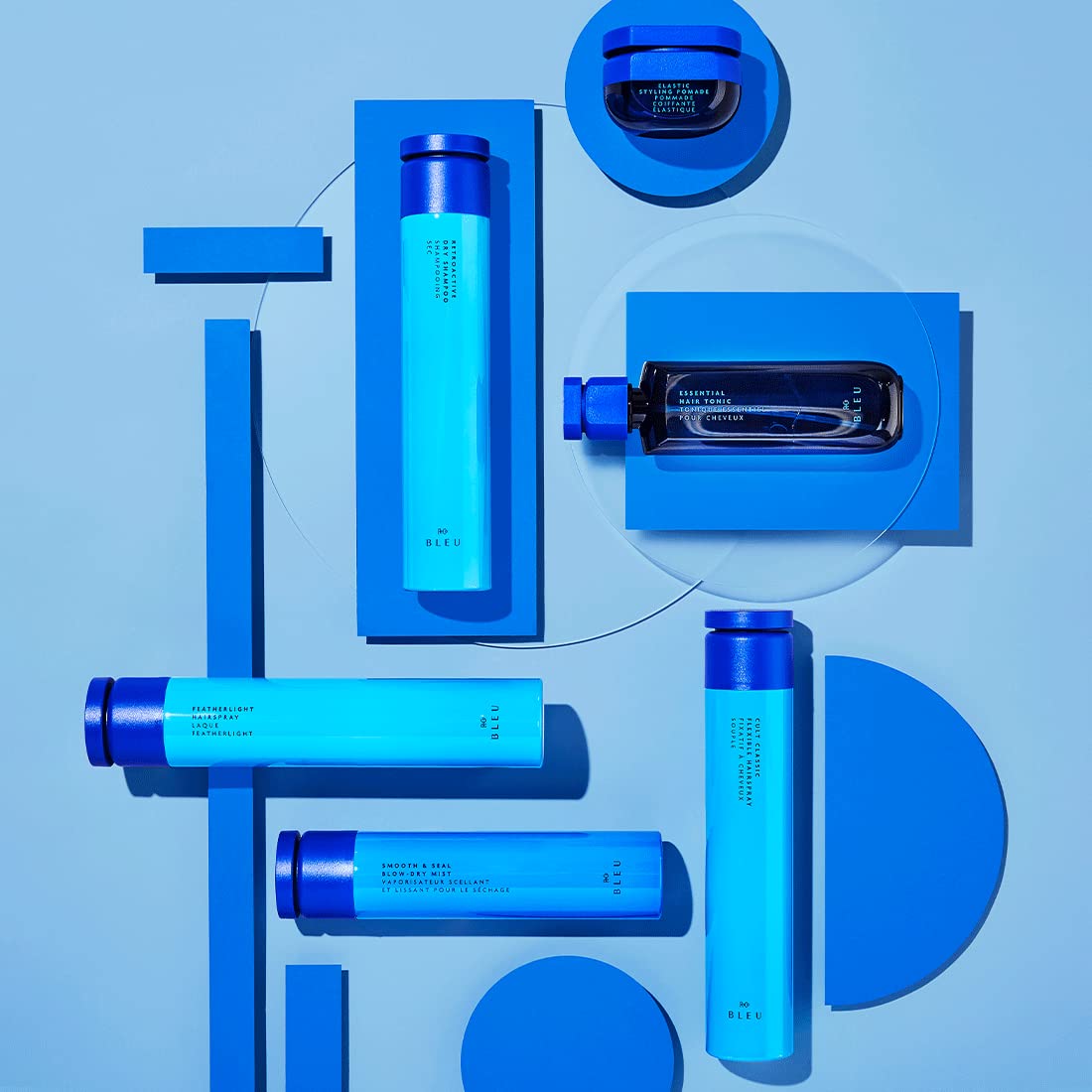 R+Co BLEU Cult Classic – Laca flexible para el cabello, textura táctil + brillo + bloquea la humedad, vegano, sostenible y libre de crueldad, 8.2