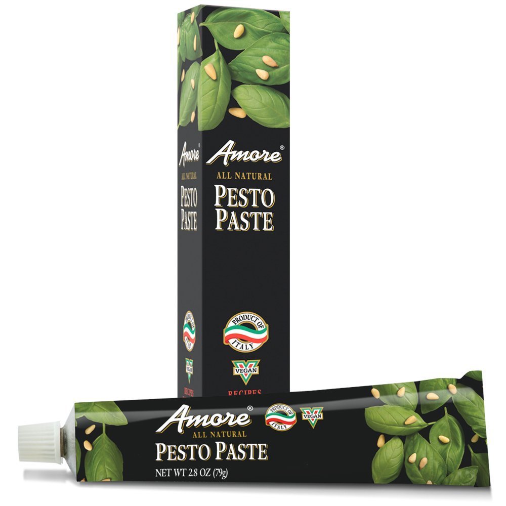 Amore Pasta de pesto, tubo de 2.8 onzas (paquete de 2)