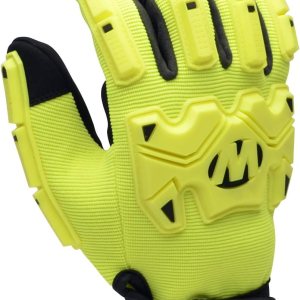 Walker’s Guante de poliéster resistente a los impactos para hombre  Guante de seguridad de trabajo acolchado de poliuretano antigolpes duradero Walker’s Guante de poliéster resistente a los impactos para hombre  Guante de seguridad de trabajo acolchado de poliuretano antigolpes duradero