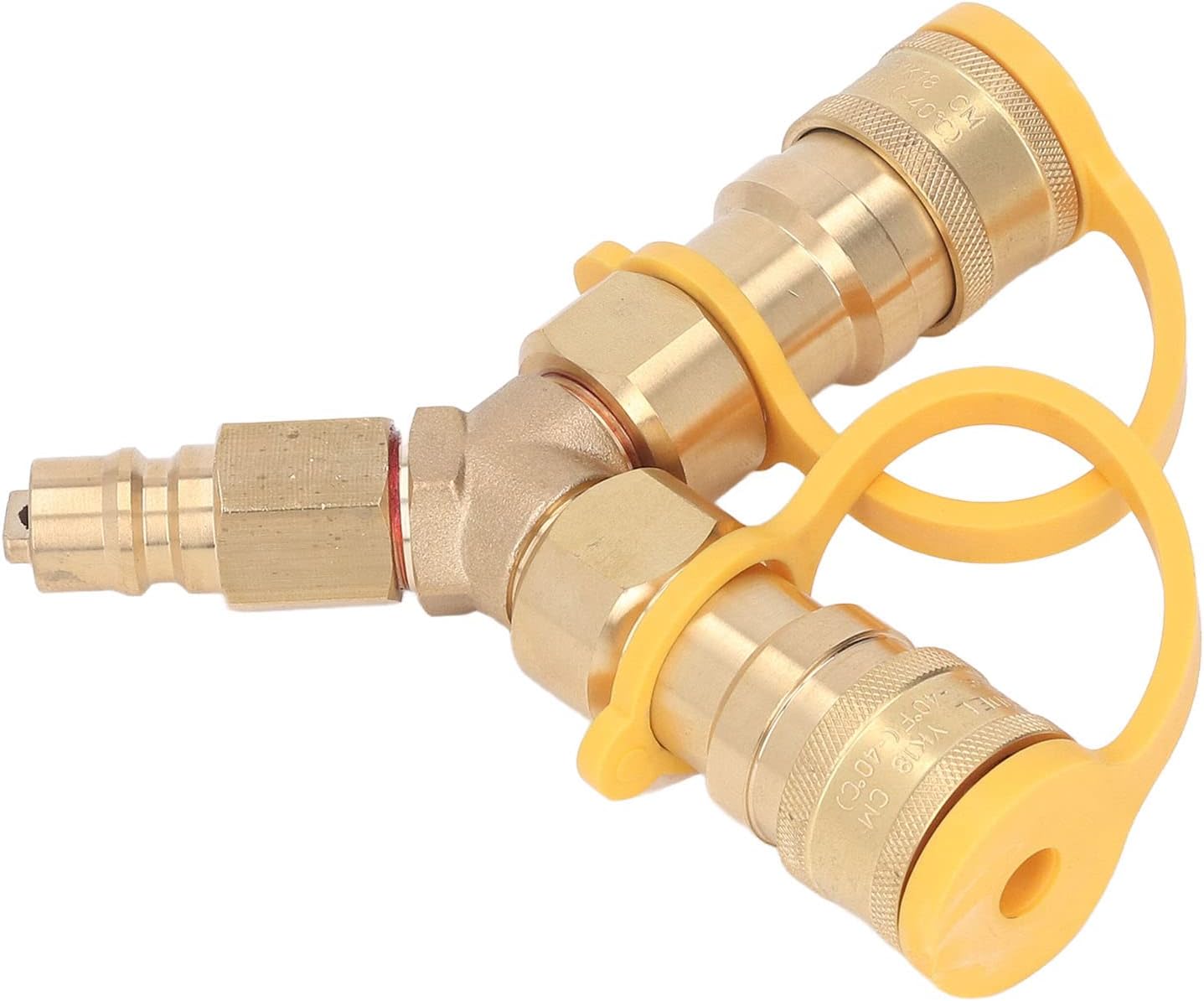 plplaaoo Divisor Y, adaptador de conexión rápida de gas natural, kit de conversión de gas natural, conexión rápida de gas natural, para generadores
