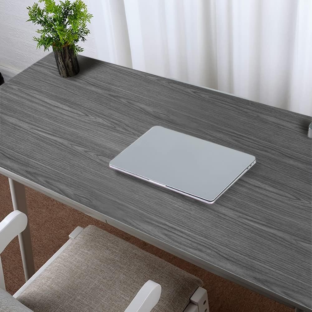 Papel tapiz autoadhesivo de madera, color gris, papel tapiz autoadhesivo para despegar y pegar, papel tapiz extraíble, textura de madera,