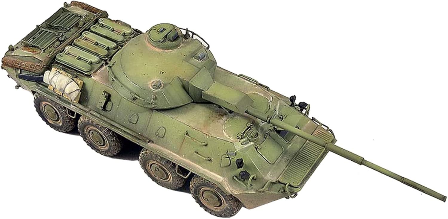 Tank 3D Puzzles Plastic Model Kits, 135 Scale Russian T-80U MBT Model, Adult Toys and Gift