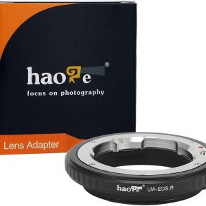Haoge – Adaptador de montura manual para lente Leica M LM, Zeiss ZM, Voigtlander VM a Canon RF Mount R5 R6 sin espejo como Canon EOS R Haoge – Adaptador de montura manual para lente Leica M LM, Zeiss ZM, Voigtlander VM a Canon RF Mount R5 R6 sin espejo como Canon EOS R