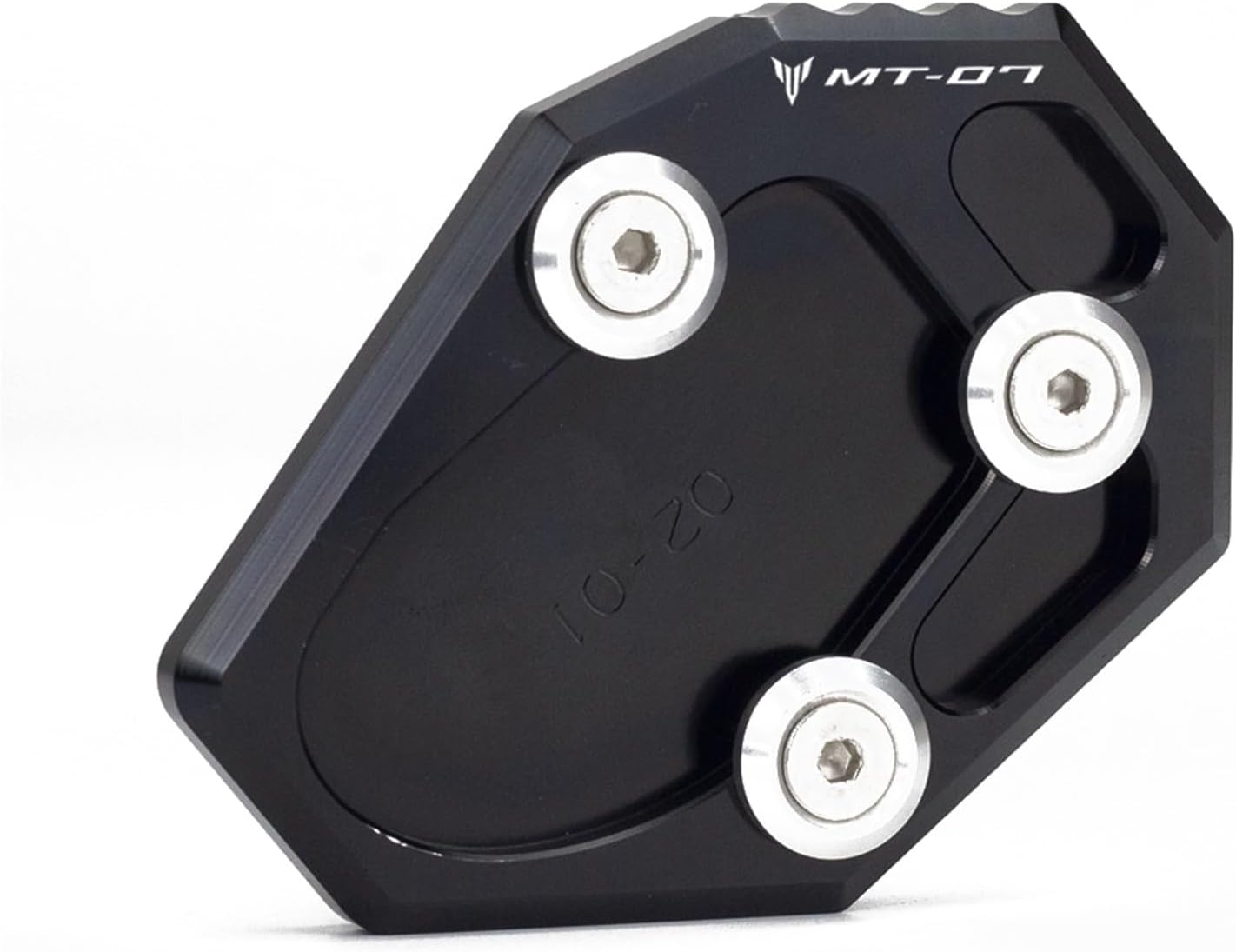 Aluminio CNC para Yamaha FZ6-S2 ABS 04-09 FZ6R 09-15 XJ6ABS 09-15 MT07 MT-07 14-21 Extensión de soporte de motocicleta (Color XJ6 Negro)