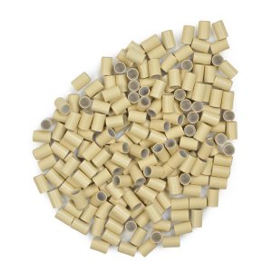 200 piezas de microanillos forrados de silicona de 0.157 x 0.079 x 0.236 in para extensiones de cabello (rubio) 200 piezas de microanillos forrados de silicona de 0.157 x 0.079 x 0.236 in para extensiones de cabello (rubio)