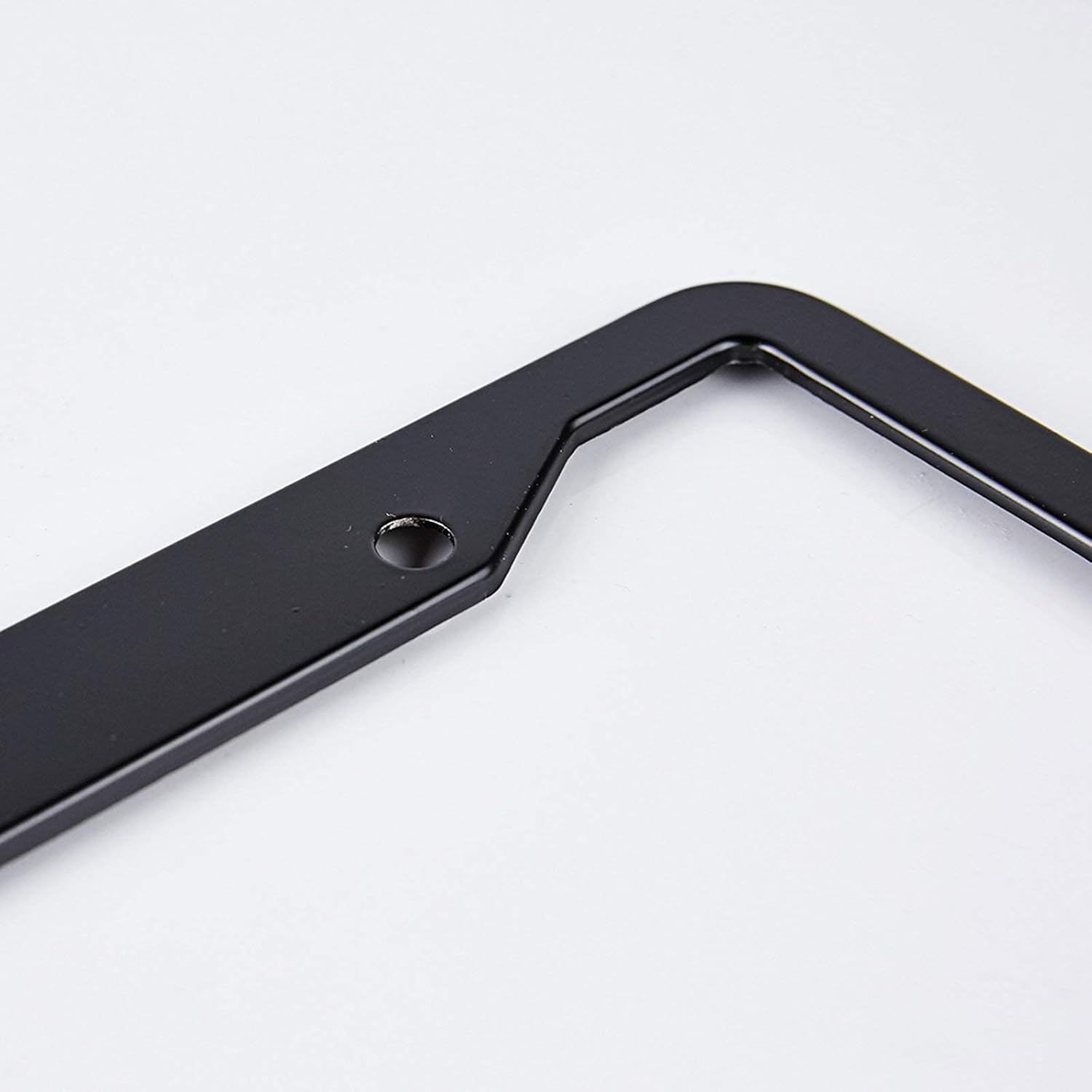 Science Elements Chemistry License Plate Frames DIY Holder Universal Aluminum License Plate Cover Black-Style