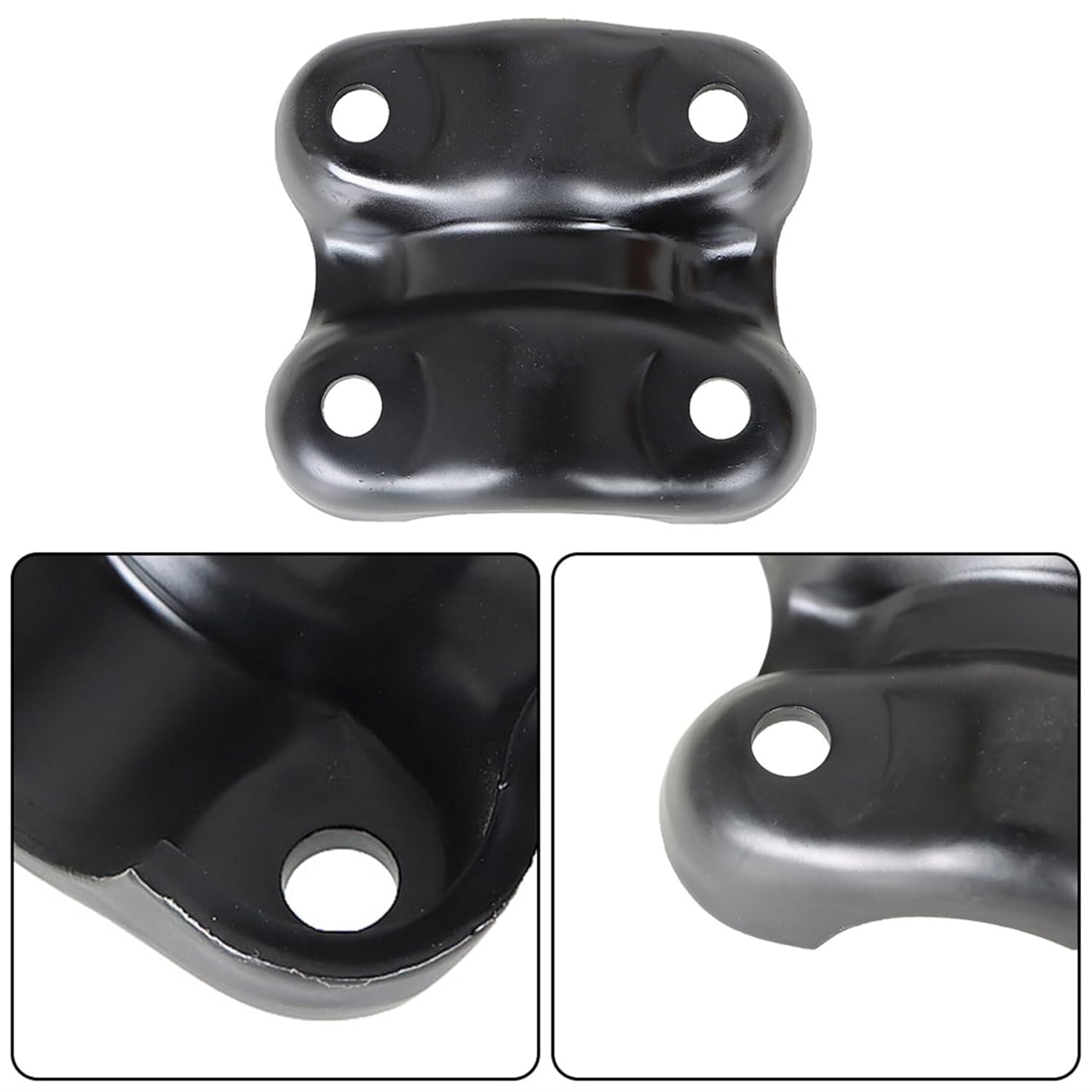 2 piezas de repuesto de placa de perno en U para Silverado Sierra 1500 Tahoe Yukon 15592586 1988-1998