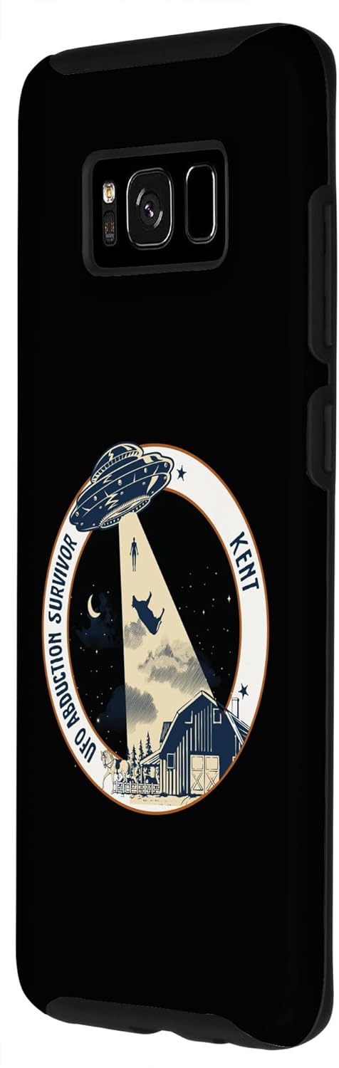 Galaxy S8 KENT UFO Alien Abduction Survivor Cow Tractor Beam Case
