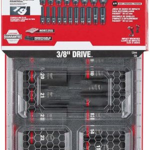 Compatible con Milwaukee 49-66-6801 Shock Wave 38″ Impact Duty Socket MM Packout Set – 19 PC, Dimensiones (LxWxH) (in) 16.2 x 9.8 x 2.5 Compatible con Milwaukee 49-66-6801 Shock Wave 38″ Impact Duty Socket MM Packout Set – 19 PC, Dimensiones (LxWxH) (in) 16.2 x 9.8 x 2.5