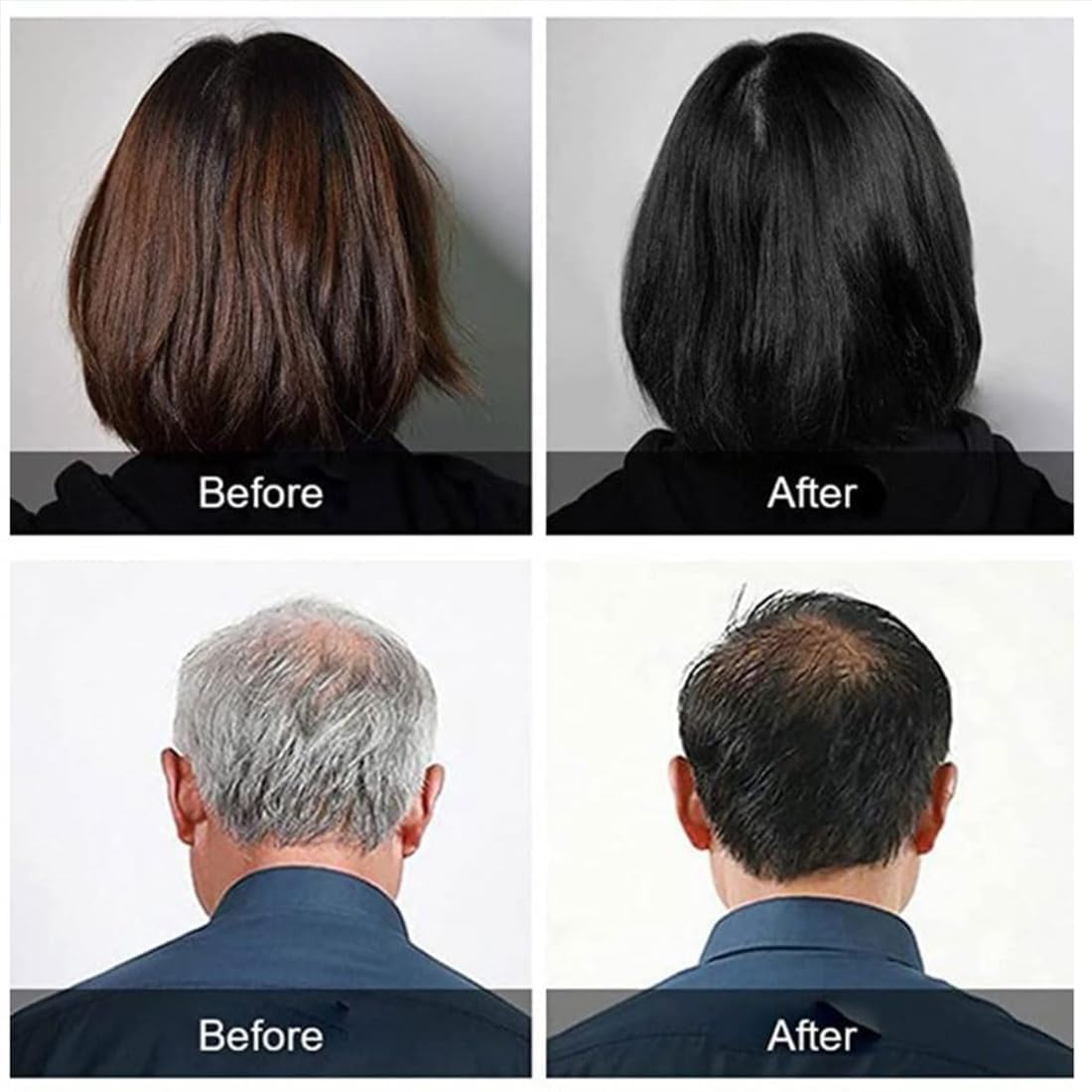 Champú de hierbas Yaguan, champú negro Yaguan, tinte para el cabello, champú para cabello negro Yaguan de Corea, champú efectivo para cabello blanco