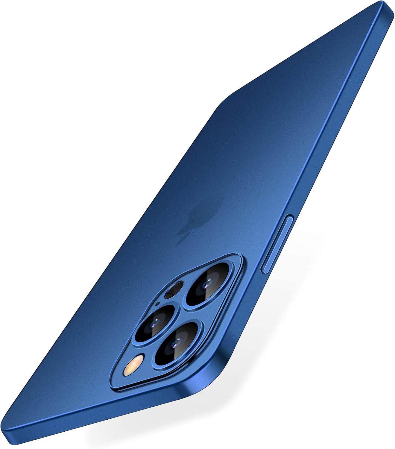 Dataroad – Funda delgada para iPhone 15 Pro Max, 0.008 in, papel fino, funda ligera translúcida con acabado mate, protección trasera de