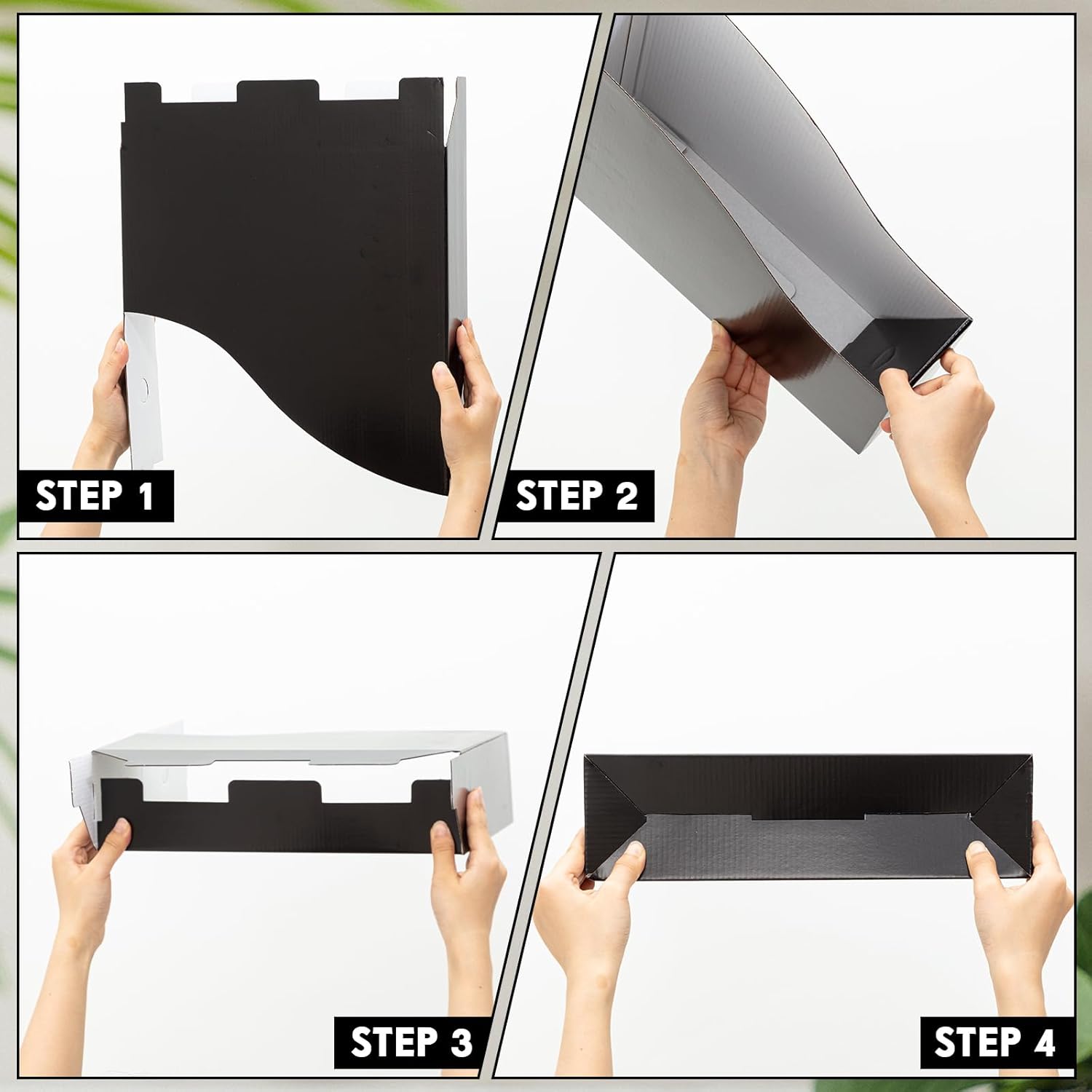 Thenshop 12 piezas de cartón para revistas, organizador de almacenamiento de papel de 12 x 12 pulgadas, caja de archivos de documentos para