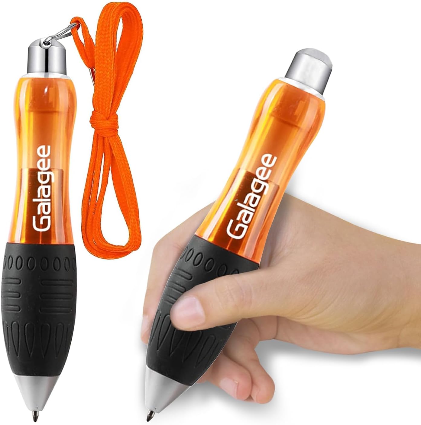 Bolígrafos con peso súper grandes para artritis, bolígrafos grandes y pesados de agarre ancho, ayuda a escribir para Parkinson, autismo, túnel