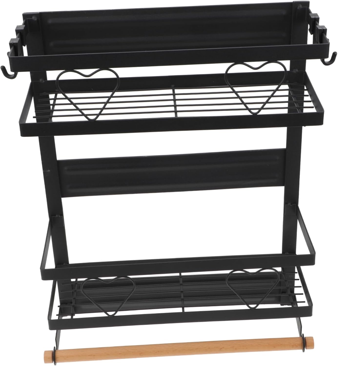 RORPOIR Organizador de especias para nevera, soporte magnético para refrigerador, estante organizador de especias, estante colgante para