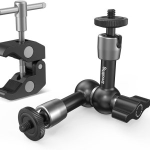 SmallRig Super Clamp con rosca de 14 y 38 pulgadas y brazo mágico articulado de potencia de fricción ajustable de 5.8 pulgadas con tornillo de rosca SmallRig Super Clamp con rosca de 14 y 38 pulgadas y brazo mágico articulado de potencia de fricción ajustable de 5.8 pulgadas con tornillo de rosca