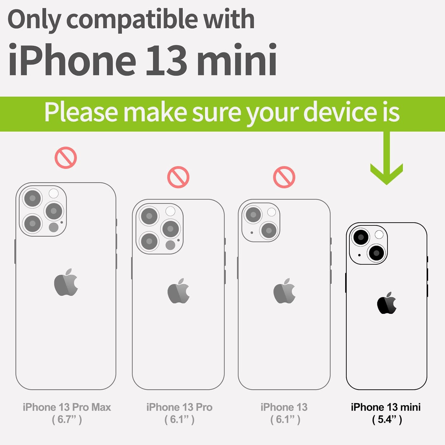 Carveit Funda magnética de madera para iPhone 13 Mini, madera real dura y TPU suave negro, a prueba de golpes, funda de madera única y elegante
