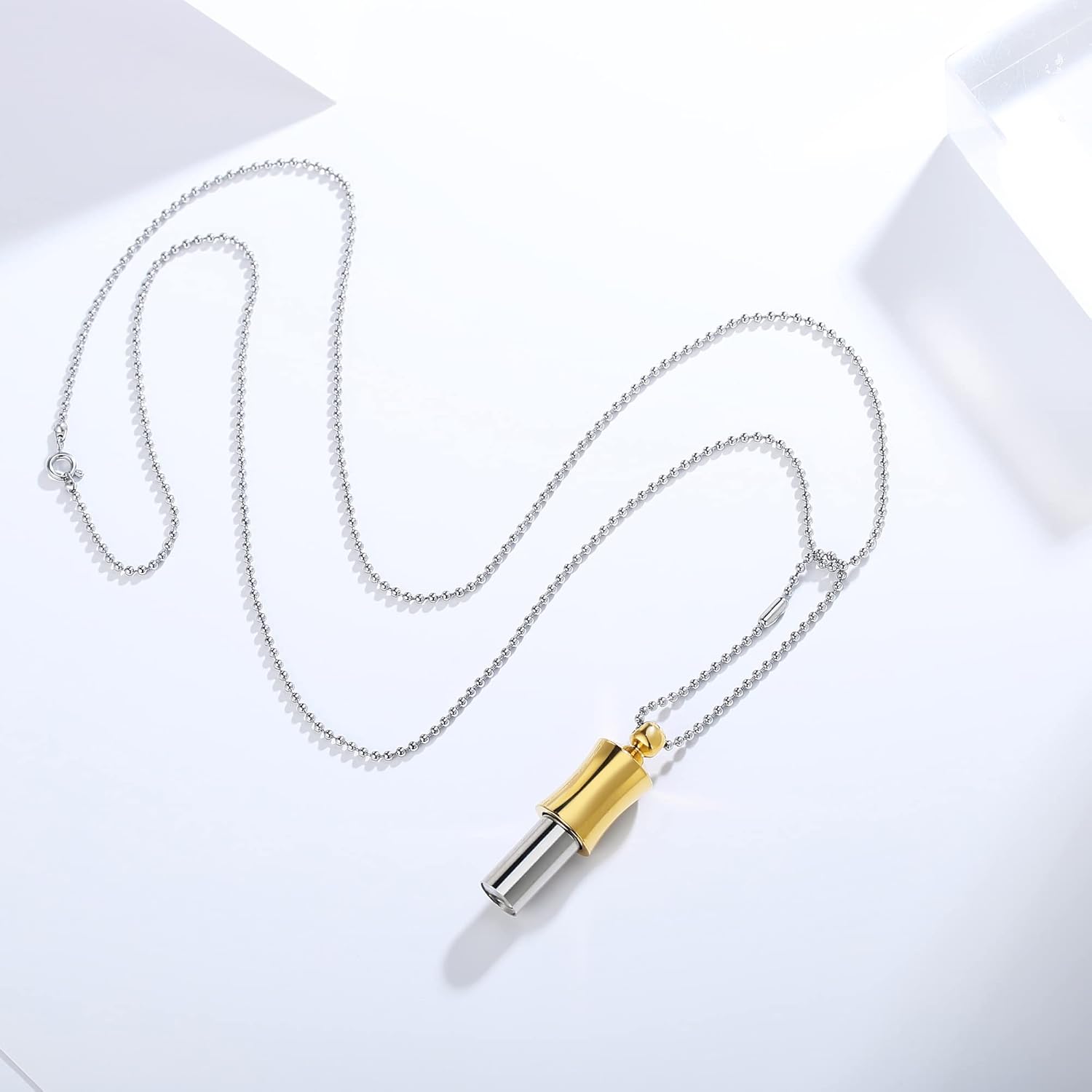 Collar de 528 Hz, collar de ansiedad, collar de respiración para herramientas de afinación de meditación, atención plena y alivio del estrés para