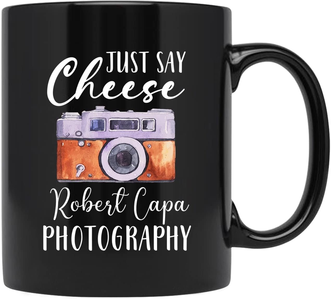 Photo Editing Cups For Photographer, Custom Just Say Cheese Photography Ceramic Mugs, Personalized Name Photography Coffee Mugs, Customized
