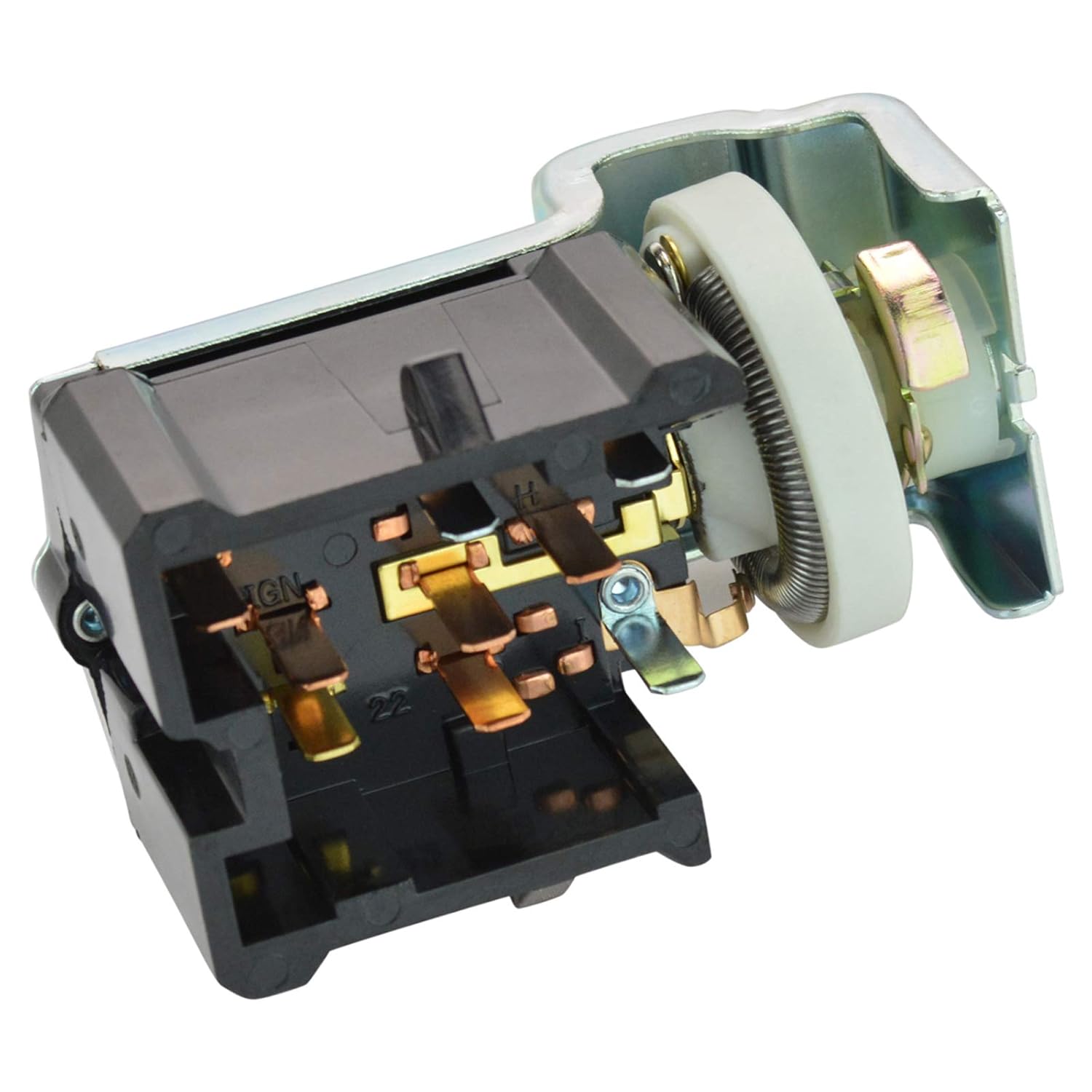 Interruptor de faro delantero de 9 terminales E7TZ-11654A compatible con camioneta Ford Ranger Serie F