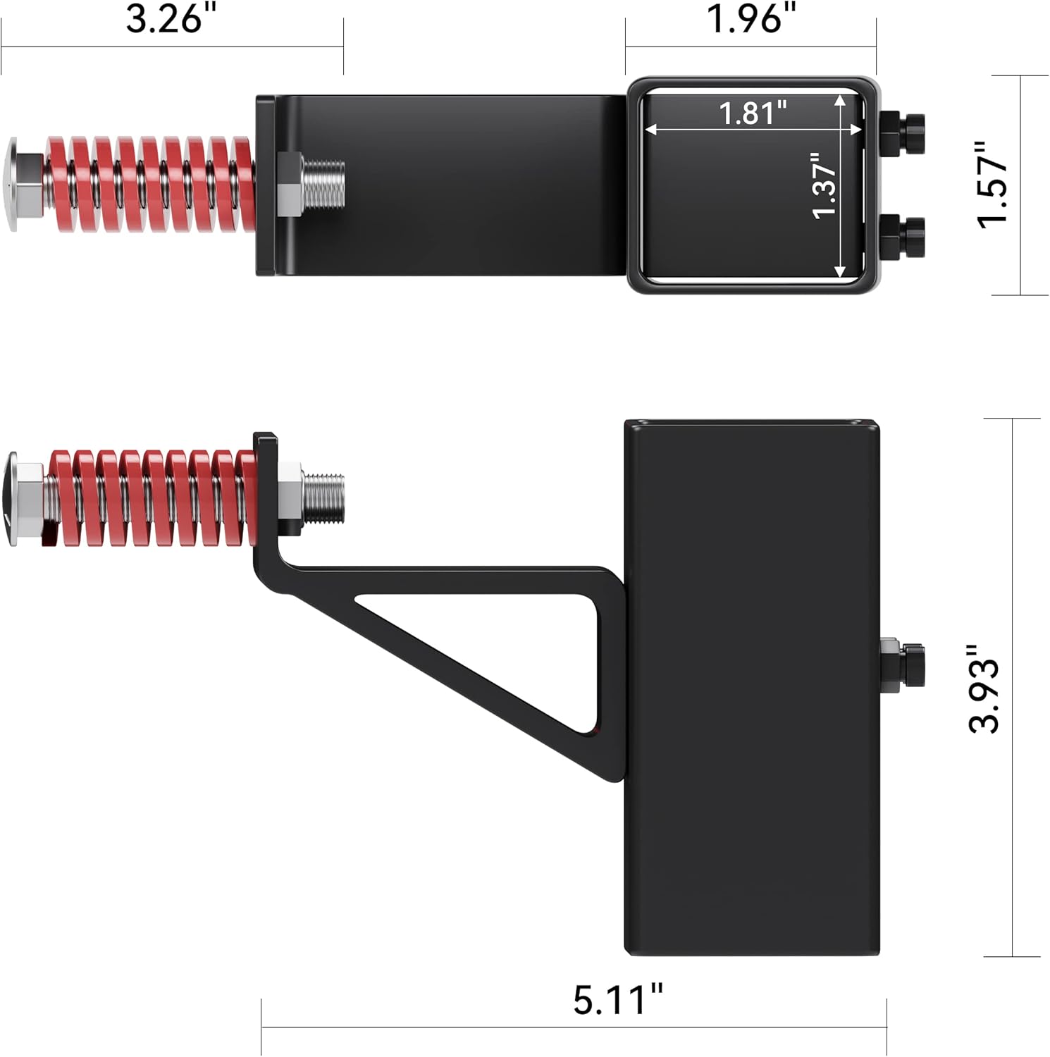 T-Post Targets Hanger for Shooting AR500, Durable T-Post Steel Target Hanger, T-Post Target Brackets Target Mount,T-Post Target Carrier Great for