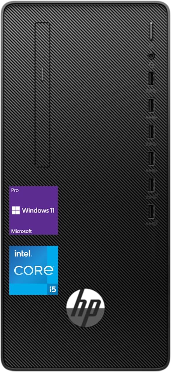 HP Escritorio Business Tower 290 G4, procesador Intel 6-Core i5-10400, 16 GB de RAM, SSD PCIe de 1 TB, Wi-Fi, DVD-RW, teclado y mouse con cable,