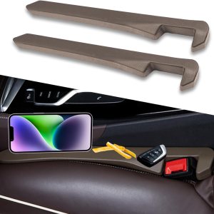 Paquete de 2 rellenos de espacio para asiento de automóvil, universal para automóvil, SUV, camión, para llenar el espacio entre el asiento y la Paquete de 2 rellenos de espacio para asiento de automóvil, universal para automóvil, SUV, camión, para llenar el espacio entre el asiento y la