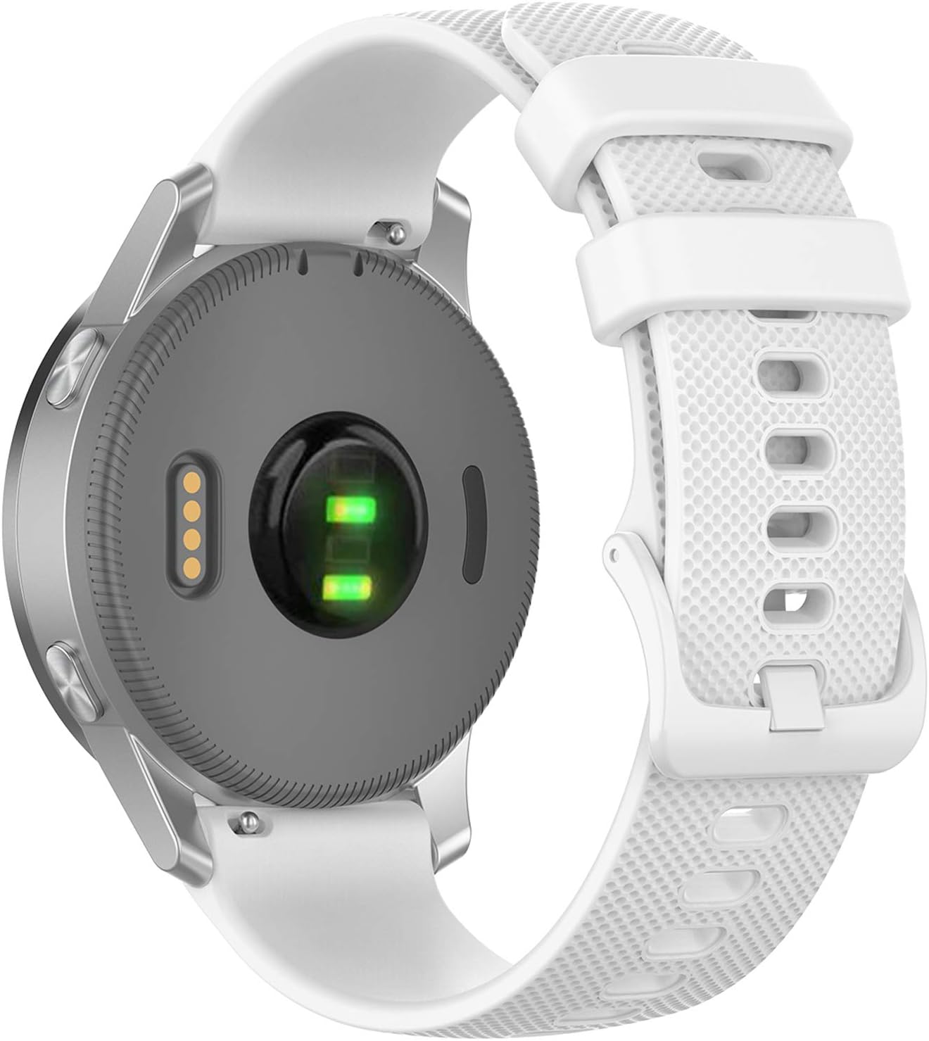 Correa de reloj Garmin Approach S40 S12 S42 para mujeres y hombres, correa de repuesto de silicona de liberación rápida de 0.787 pulgadas para