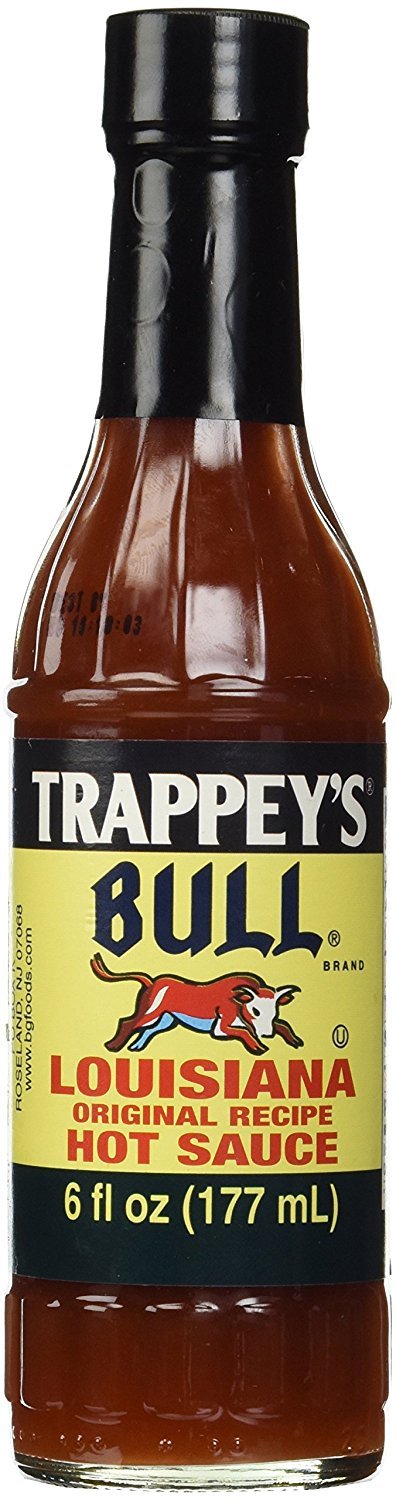 Trappey’s Bull Brand Louisiana Hot Sauce, 6 Ounce (Pack of 2)