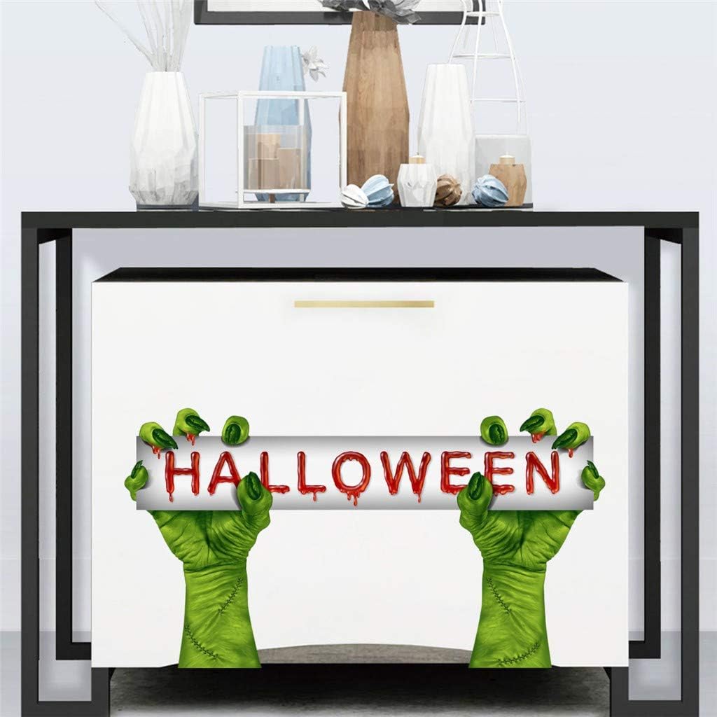 Calcomanías de pared de manos de fantasmas de Halloween, calcomanías de Halloween para ventana, calcomanías de manos fantasmas, calcomanías para