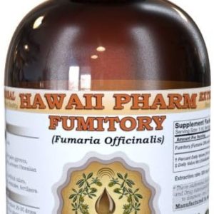HawaiiPharm Extracto líquido de fumitorio, suplemento de tintura orgánica de Fumitory (Fumaria officinalis) 4 oz HawaiiPharm Extracto líquido de fumitorio, suplemento de tintura orgánica de Fumitory (Fumaria officinalis) 4 oz