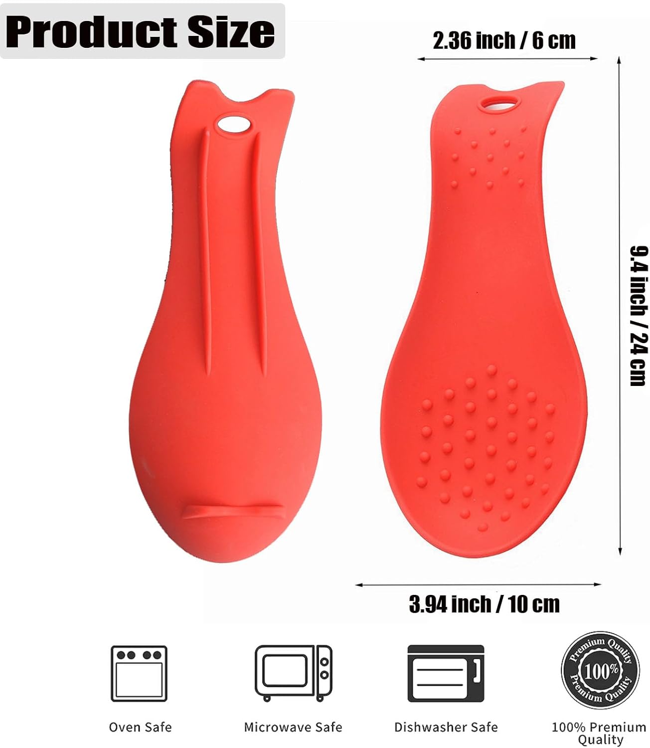 FRILAIF Soporte de cuchara de silicona, soporte para cuchara para estufa, soporte para cuchara para encimera de cocina, soporte para cucharón de